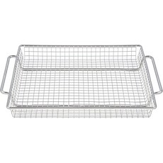 파워 XL 에어 프라이어 바구니 304 스테인리스 스틸 오븐 크리스퍼 트레이 파워XL 토스터 그릴 플레이트 프라이 메쉬 랙 액세서리를 위한 업그레이드된 B-AFO-002G-1 교체