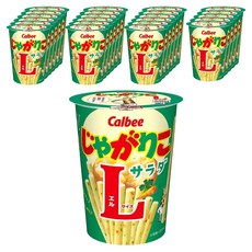 Calbee 卡樂比 Jagarico杯裝薯條 沙拉野菜口味, 68g, 24個