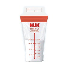 NUK Simply Natural Seal n' Go 모유 백., 1개