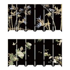 中古桌面小屏風擺件家居禮品裝飾特色日式工藝品紀念品漆器飾品, 1個