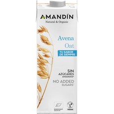 스페인 아만딘 슈가프리 오트 드링크 음료 amandin oat drink, 5개, 1L