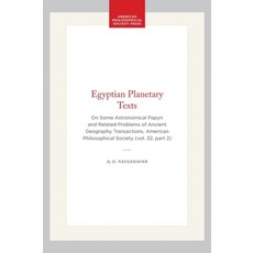 (英文圖書)Egyptian Planetary Texts: On Some Astronomical Papyri and Related Problems of An... 平裝版, American Philosophical Soci..., 英文