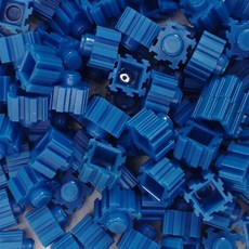 픽셀 아트 퍼즐 빌딩 블록 교육용 작은 벽돌 색, 1개, 8. 17