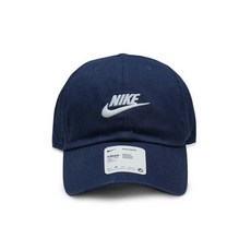 NIKE Heritage 86 Futura 水洗球帽 913011-413, 海軍藍