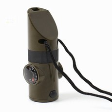 자유로운햇살 LED 나침반 호루라기 호신용호루라기
