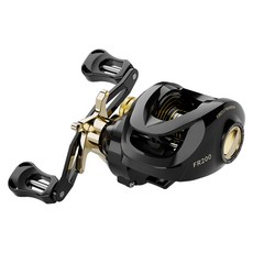 슈퍼인 초경량 메탈 베이트릴 하역력 경보 7.2:1 민물 바다 공용, 골드, 좌핸들