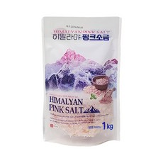 천년소금 히말라야 핑크솔트1kg (굵은소금), 1kg, 1개