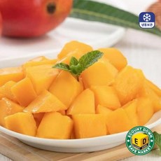 분이네 재호 애플망고 다이스 800g 냉동 과일 망고빙수 재료 냉동망고, 1개