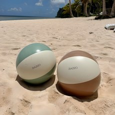 지아지조 비치볼 유아 어린이 탱탱볼 물놀이, 민트, 1개, 30cm