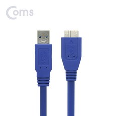 (COMS) USB 3.0/Micro B 케이블 1M/BT356/외장하드 BT356, 단일, USB 3.0 Micro USB(B) 변환 젠더 브라켓 연결용 1M psBT356