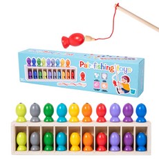 顏色配對釣魚遊戲, 趣味小魚對對碰遊戲, 1套