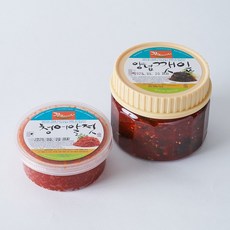 청어알젓200g + 양념깻잎500g 2종 세트, 1세트, 700g
