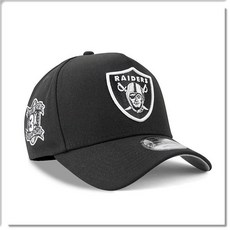 New Era Oakland Raiders 棒球帽, Black, 1個