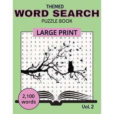 (영문도서) Themed Word Search Puzzle Book Vol. 2 Paperback, Hearthside Press, English, 9781912996735