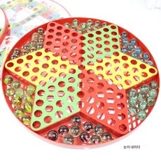 육각 구슬치기 친자놀이 바둑 유리 구슬 바둑알 플라스틱 판 바둑 선물 280, 15, 5PCS, 1개