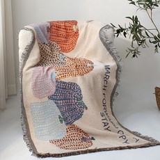 波西米亞民族風蓋毯 露營野餐沙灘毯 流蘇沙發巾