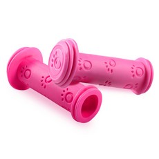 고무 자전거 핸들 바 그립 미끄럼 방지 삼륜차 스쿠터 어린이 사이클링 1 쌍, 1개