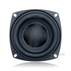 磬聽 4寸 玻璃纖維 重低音揚聲器, 方弧形 QT-40FSW01,8歐&一隻價