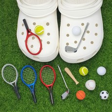 비츠톡톡 운동 테니스 야구 축구 농구 라켓 공 신발 꾸미기 장식 파츠 참 단품