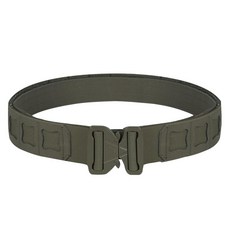 (100% 미국 정식 수입) YAKEDA 남성용 전술 전투 벨트 사냥 하이킹용 듀티 벨트 낮은 집행 건 캐벌리 그린 (유튜브 추천)