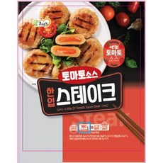 굿프랜즈 토마토소스한입스테이크 냉동 980g, 1개