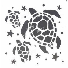 ST-DOT-0144型染版(Stencil)-蝶古巴特diy-簍空模板-塗鴉模版-繪畫模版，輕鬆打造獨特風格，享受手作樂趣, 1個, DOT-0144