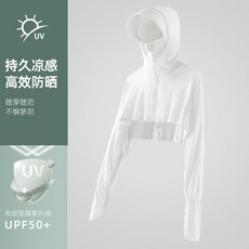 防曬外套 輕薄斗篷式短版 連帽披肩