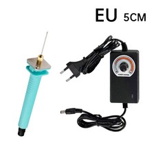 조절 가능한 온도 폼 절단 절단기 240V 휴대용 스티로폼 펜 커터 DIY 110V 전기 폴리스티렌, EU 5CM