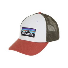 파타고니아 PATAGONIA P-6로고 로프로 트러커 캡 버치화이트 38283 BCW
