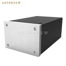 A0609 선형 전원 공급 장치 미니 소형 알루미늄 인클로저 AMP 케이스 프리앰프 박스 PSU 섀시, SILVEER Panel