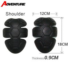 오토바이 CE 보호대 보호 장비 모토크로스 뒤 보호대 어깨 팔꿈치 패드 오토바이 타기 타는 사람 장비, [02] Knee Pads, 1개