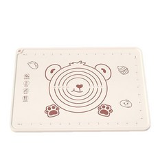 矽膠揉麵墊 食品級加厚抗菌擀麵墊, 1個