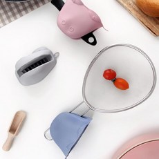실리콘 악어장갑 내열주방장갑, 그레이
