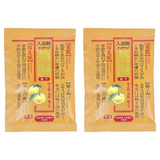 오리지널 약탕 입욕제 유자, 2개, 30g