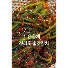 (은금채 김치 ) 전라도 수제 홍갓( 조선갓) 김치, 1개, 2kg