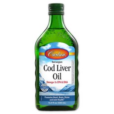 Carlson 挪威魚肝油, 1罐, 500ml