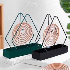 야외활동 캠핑장 모기향 안전 거치대 디자인 거치대 받침대 용품 소품 랙 캠핑 모기향 홀더 꽂이 dew+42314wE, 01.달팽이화이트, 1개, 01.달팽이화이트