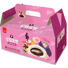 삼립 단팥호빵 10봉, 1g, 10개