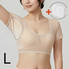 나오유 겨땀속옷 고신축 여성 편안한 이너웨어 메쉬 L, 1개