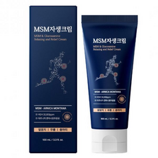MSM 자생크림, 2개, 100ml