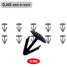 자동차 내장재핀 DIY핀 DJ45 고정클립 방음핀 중 내장핀 고정핀 1봉 10개입 푸시 클립, 1개