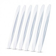 니즈팩 티안나는 자동차 문콕방지 실리콘 도어가드, 6개, 투명