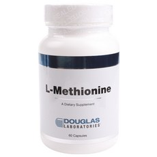 DOUGLAS LABORATORIES L-蛋氨酸膠囊無糖無麩質, 1個, 60 件
