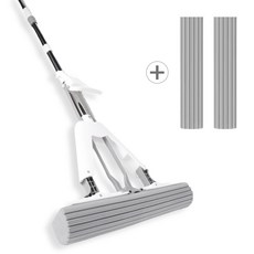 아뜰라임화이트 먼지흡수 펄프청소기 밀대걸레 리필패드세트, 1세트