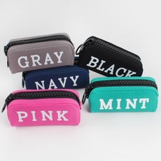 DUGNMARKT 빅지퍼 컬러필통 네이비 210x90mm 1개, 본상품