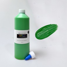 아크릴물감 500ml 전문가용, 1개, 08-초록