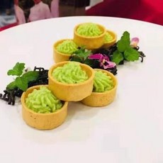 優選 網紅 迷你塔 小黃金杯 水果撻殻 塔殻 撻底 塔皮 甜點塔 水果塔, 1個, 3.5cm 42個一盤