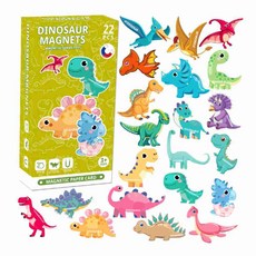 유아 자석 퍼즐 22종 세트 공룡 컬러풀자석퍼즐