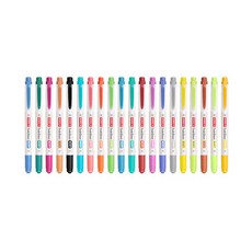 동아 트윈라이너 소프트 양면 형광펜 사무용품 필기, 밝은회색(Light Gray)