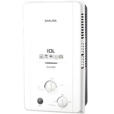 Sakura櫻花 GH-1039 屋外傳統10L熱水器, 桶裝瓦斯